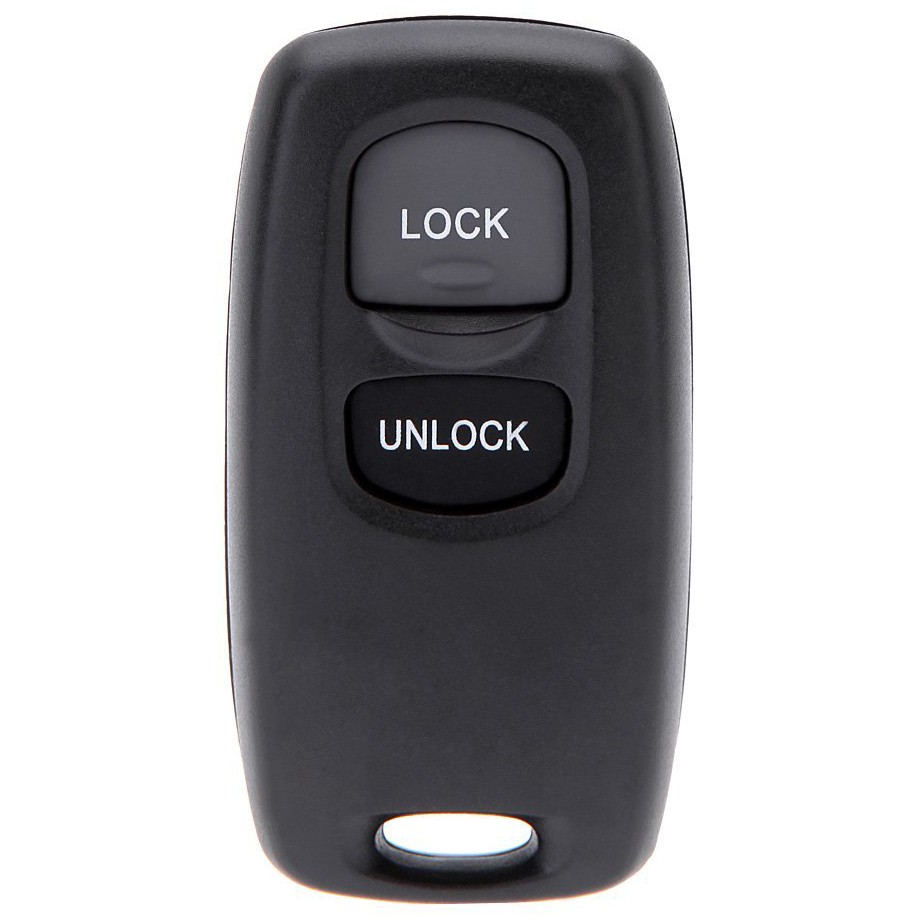 Uncut Key Replacement 2 Button Keyless Entry Remote Key Fob  Case and2808
