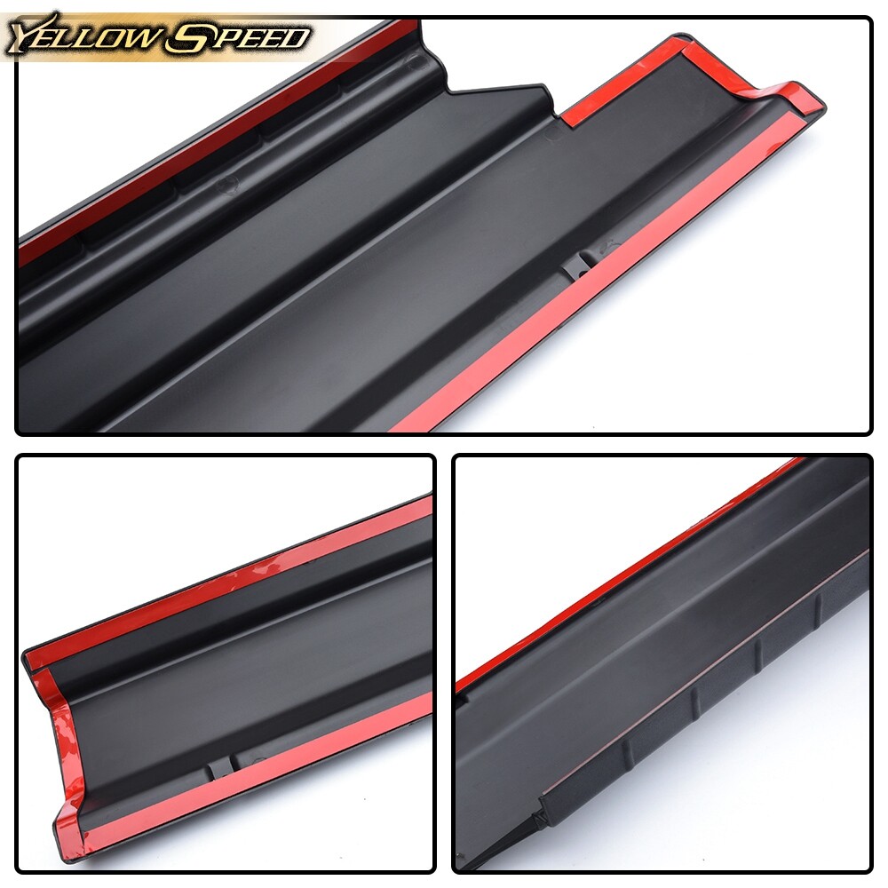 Rocker Panel Protector Guard Cover Trim Fit For 2009-2018 Dodge Ram Crew Cab