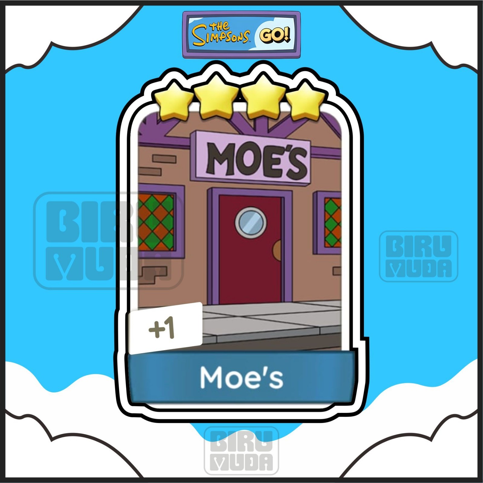 Moe's_⭐mono_poly⭐_4 Star Sticker_⭐go_Fast respond 24/7
