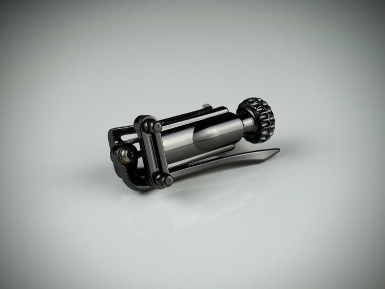 INDe Parts SB1XBK Black Nickel Universal Snare Drum Strainer