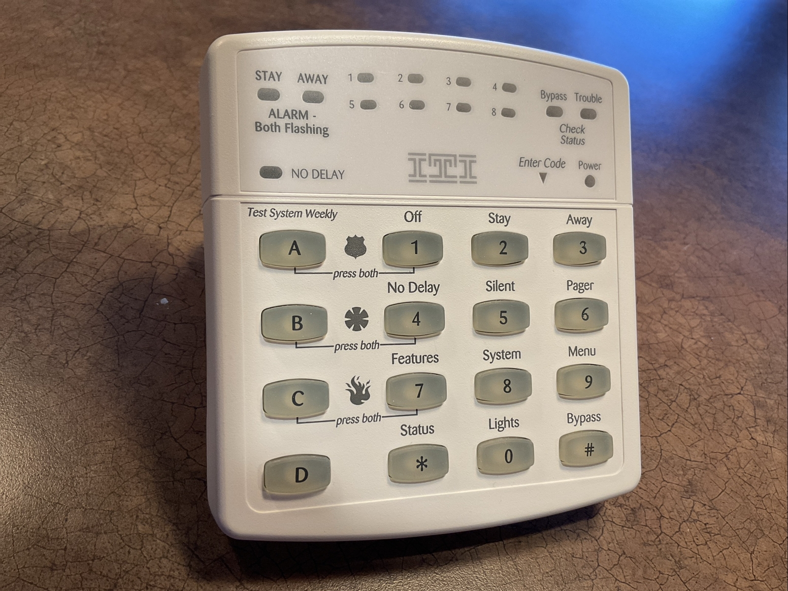 ITI / GE / Interlogix SuperBus LED Keypad (Part # 60-728)