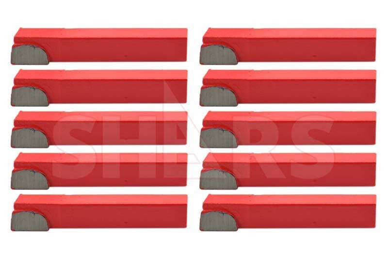 Shars 10 Pcs 5/16" AR Style C2 Grade Carbide Tipped Tool Bits New P{