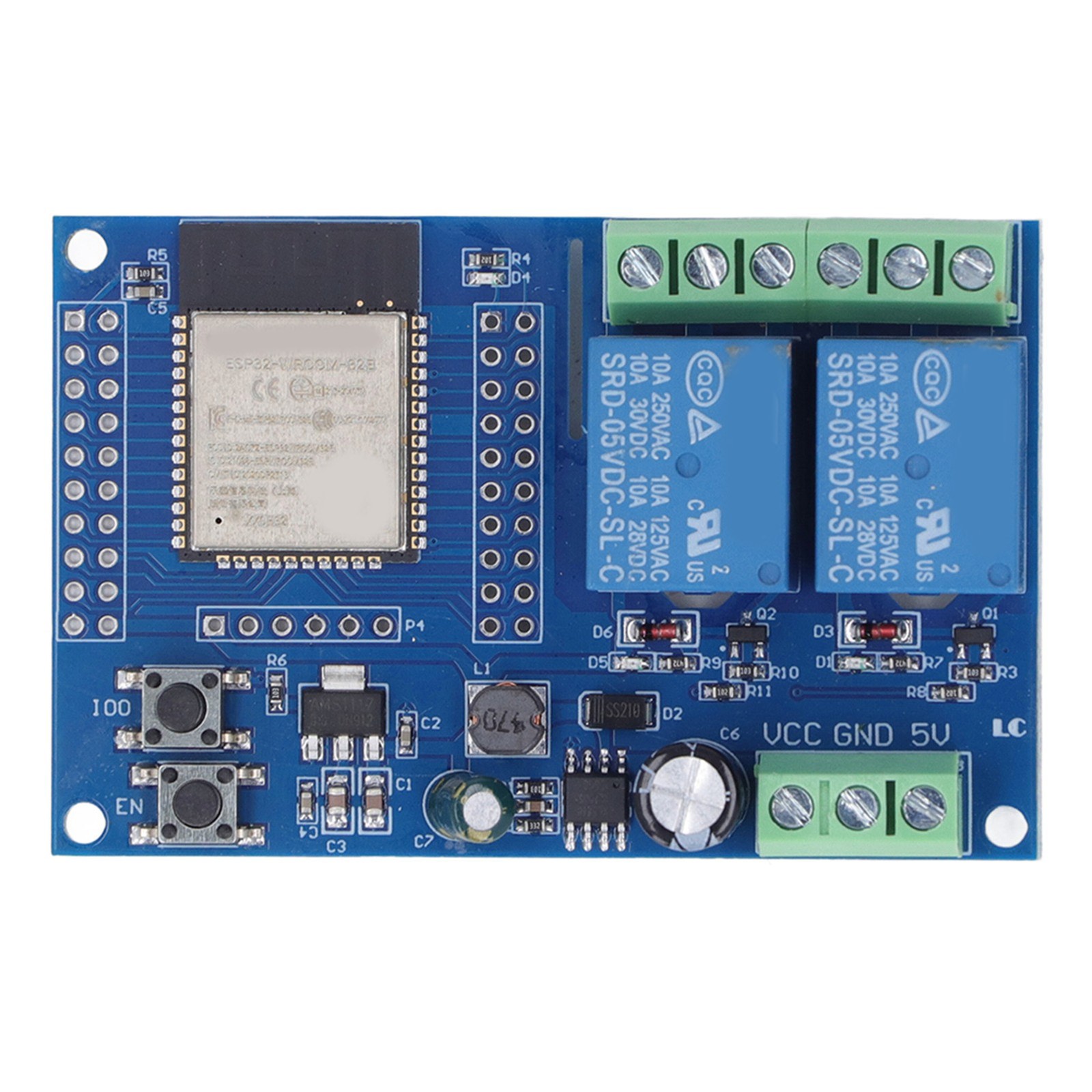 Relay Module 4 M Byte Flash Programmable Keys Relay Module DC5-60V Part