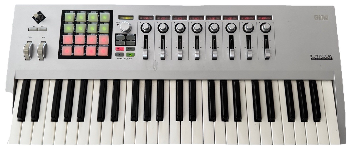 Korg KONTROL 49 MIDI Controller Keyboard - Great Condition