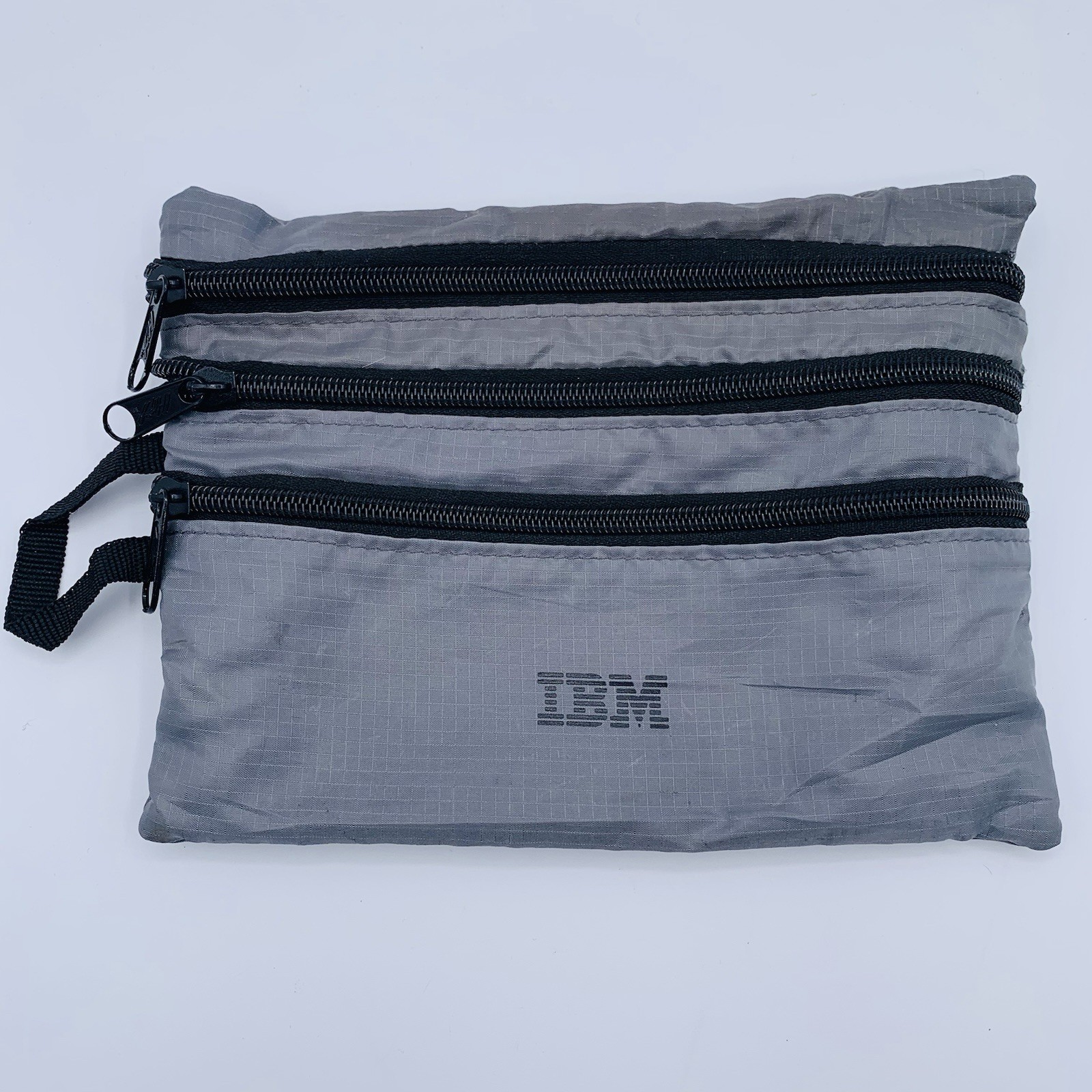 Vintage 1980s IBM zipper EDC Small Item Bag IBM Computer Electronics