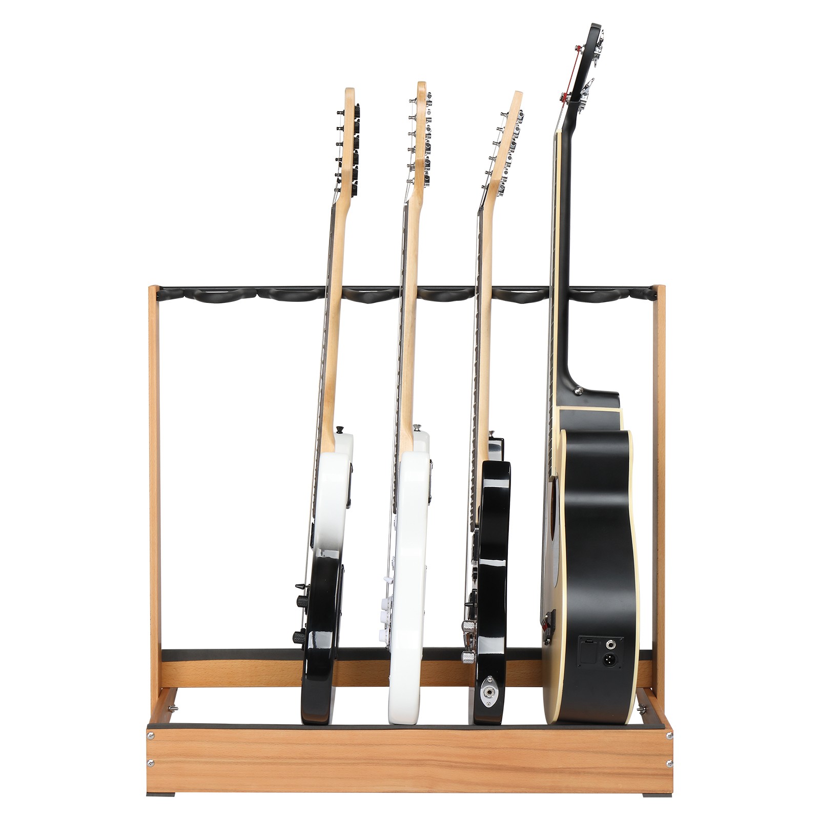 Ktaxon Folding Hardwood Guitar Case Stand for Electric Acoustic Guitar, Bass