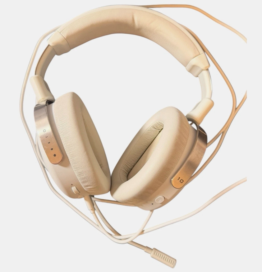 HYTE Eclipse HG10 Wireless Gaming Headset, Detachable Mic, PC/PS5/PS4 - White