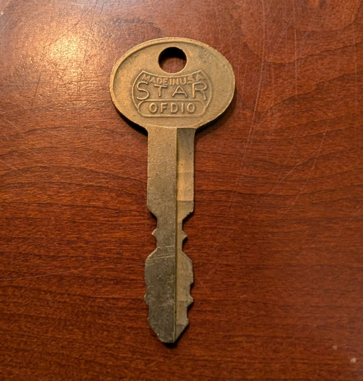 Star OFD10 Automotive Solid Brass Key