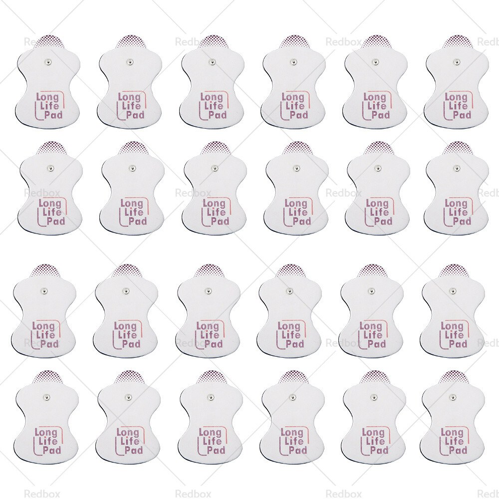 Long Life Massagers 24PCS Electrode Replacement EMS Tens Pads Suitable for Omron