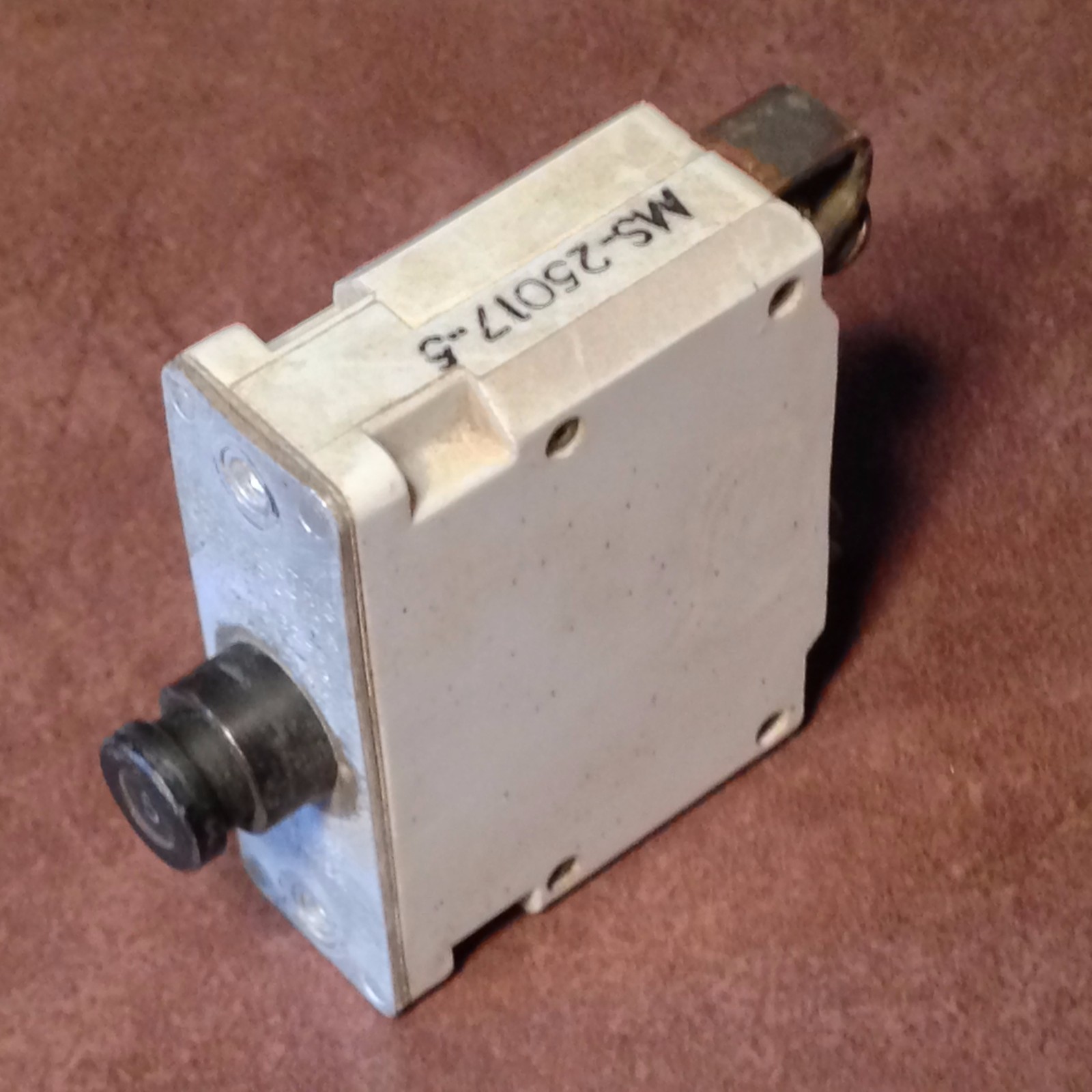 Wood 5 Amp Circuit Breaker 436-205-101