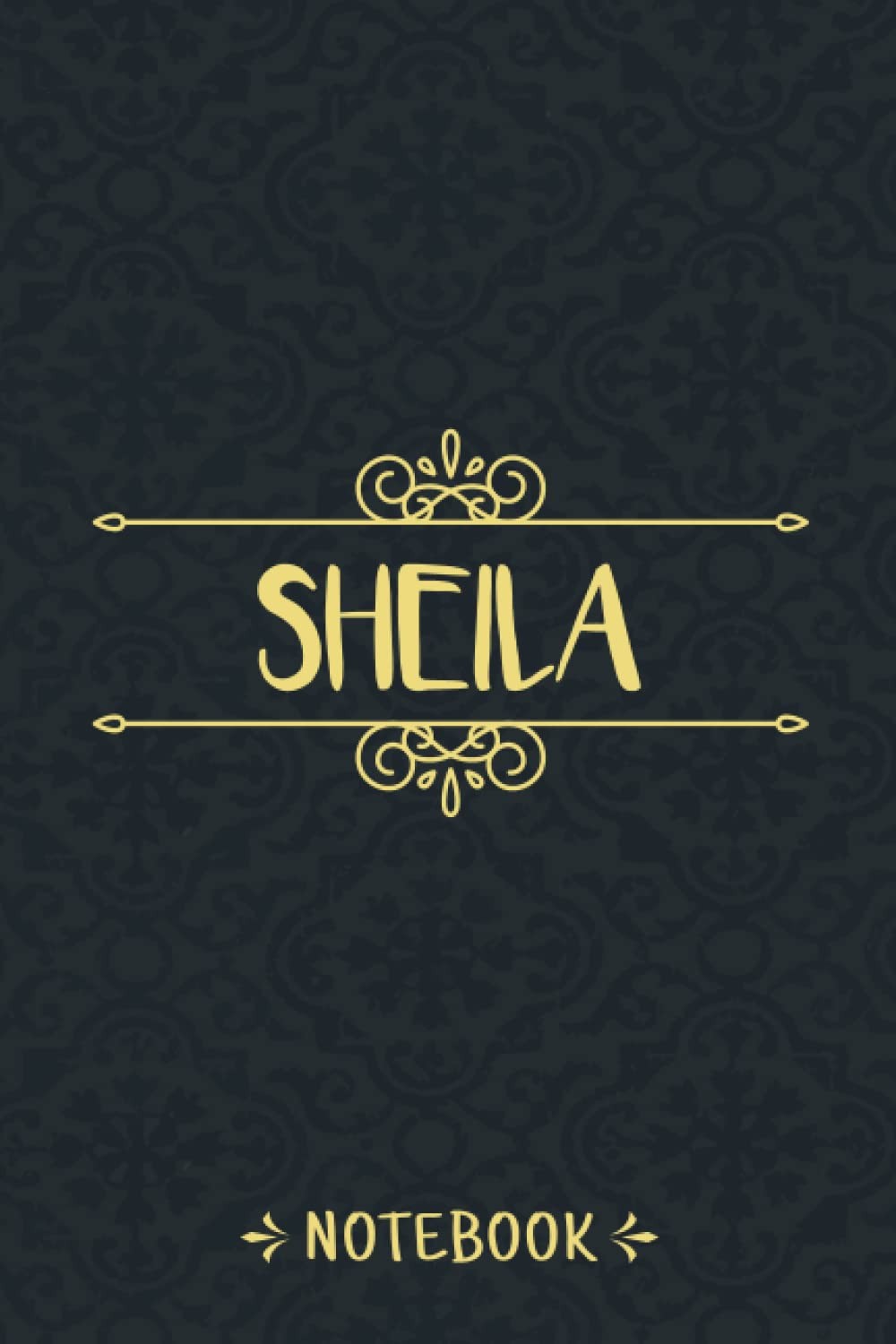 Sheila Notebook: Personalized Notebook With Name For Sheila, Birthday Gift For G