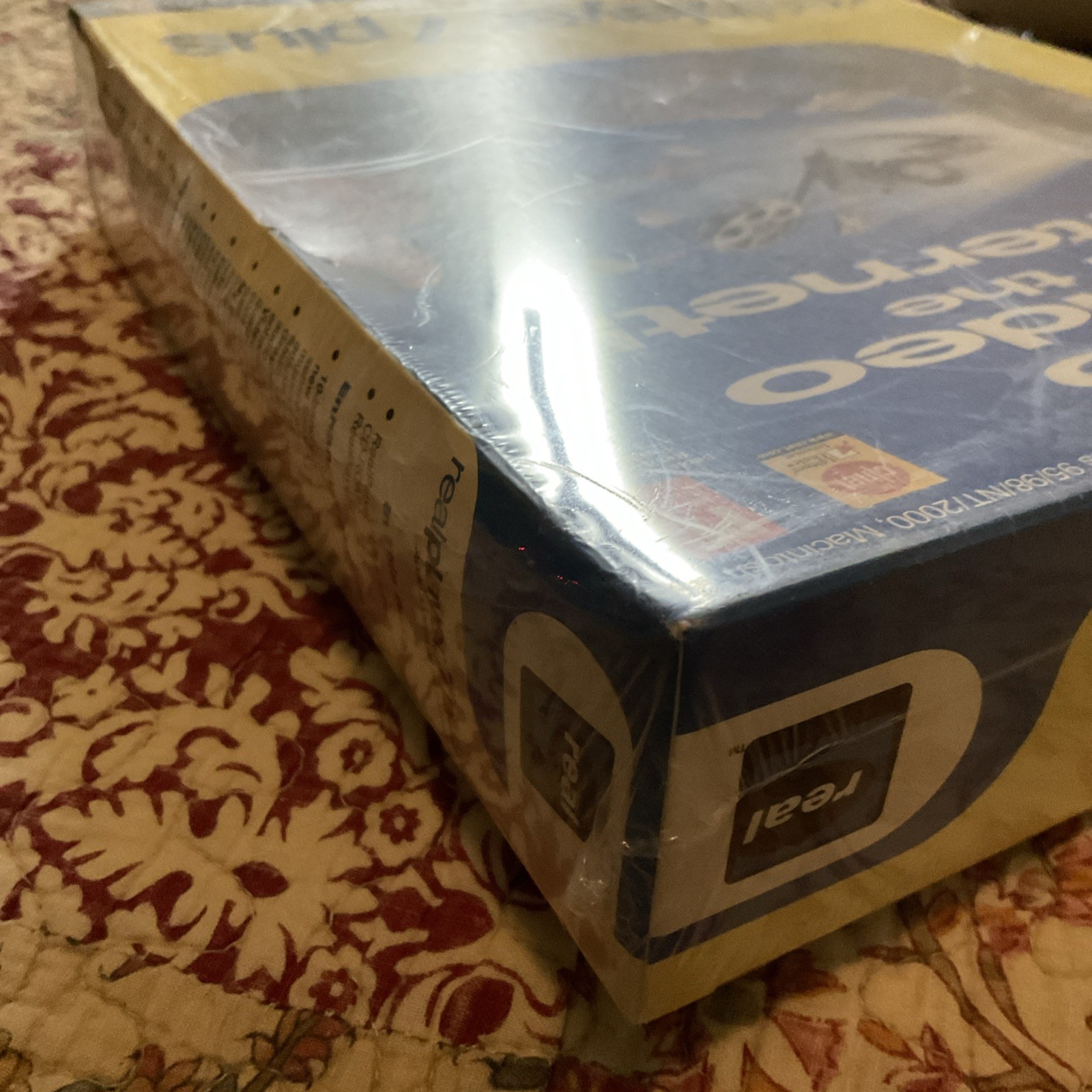 NEW SEALED RealPlayer 7 Plus Sealed 2000 PC WINDOWS 95 98 NT MAC REAL NOS