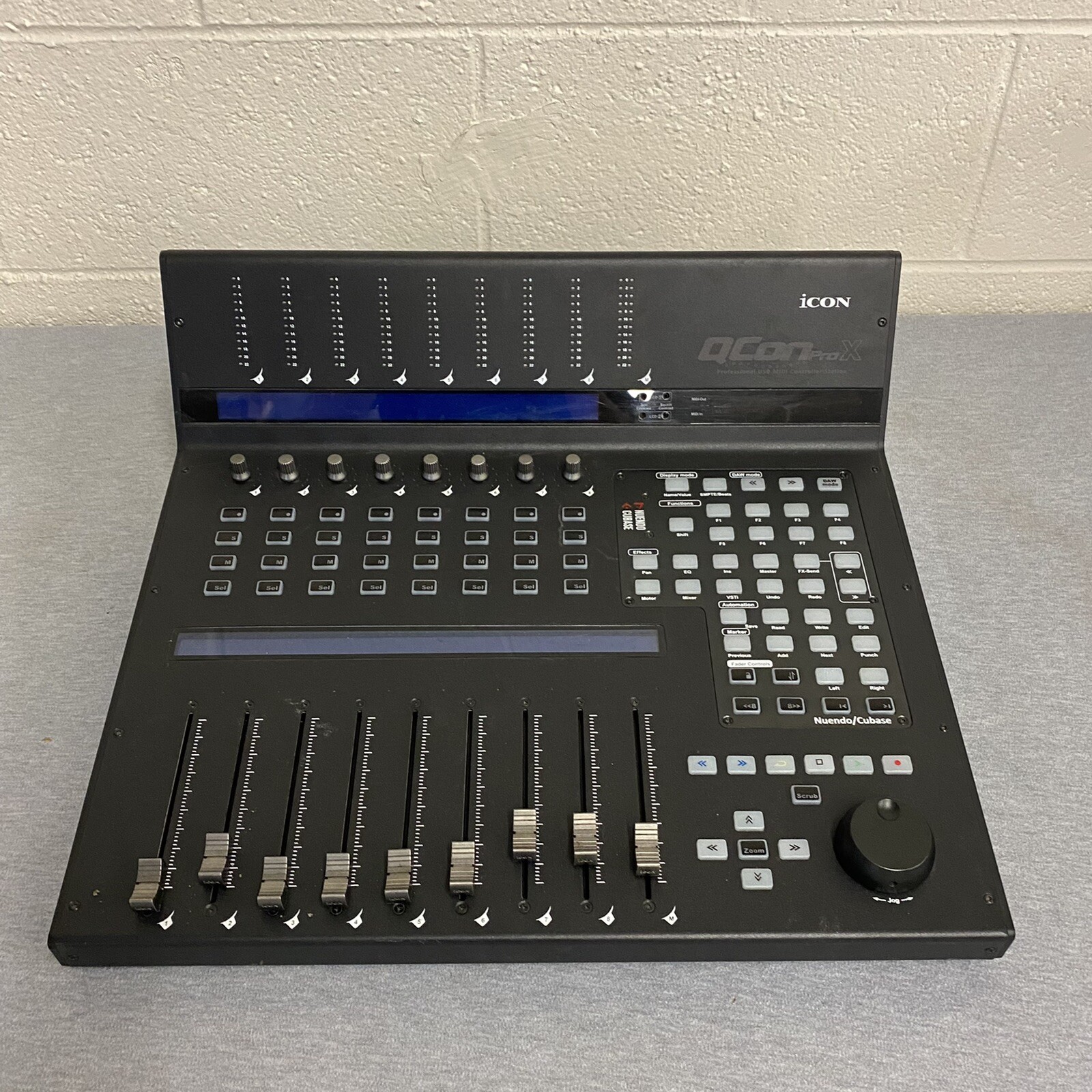 Icon QCon Pro X USB MIDI Control Surface DAW Controller w/ Motorized Faders