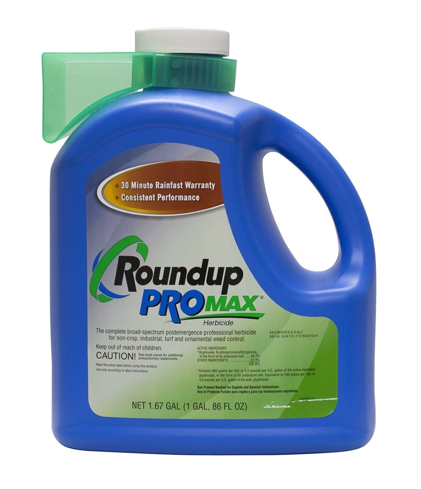 Roundup ProMAX Herbicide 1.67 Gallon Jug by Monsanto