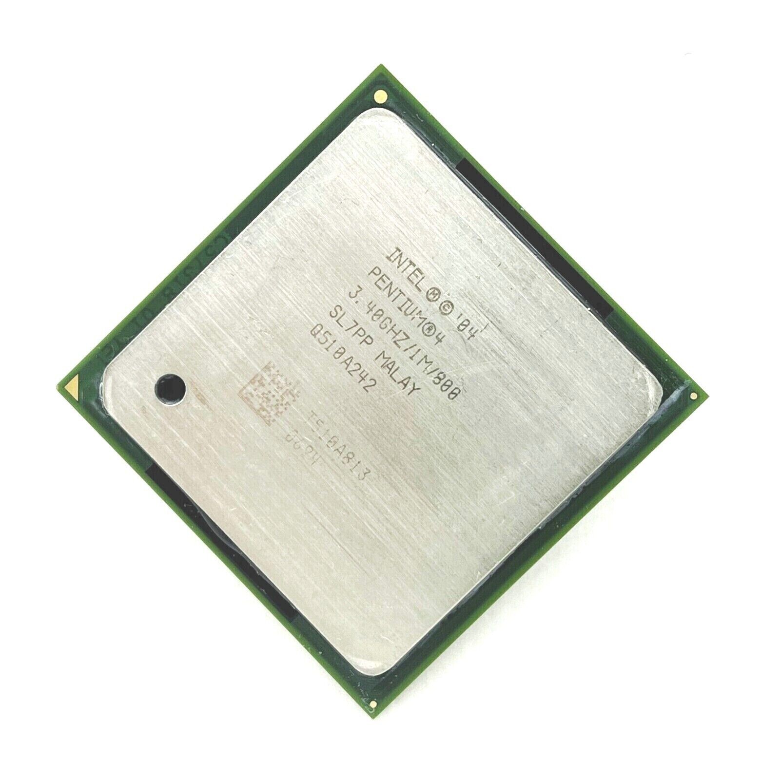 Intel Pentium 4 3.40GHZ/1M/800 SL7PP Socket 478 CPU Test Working