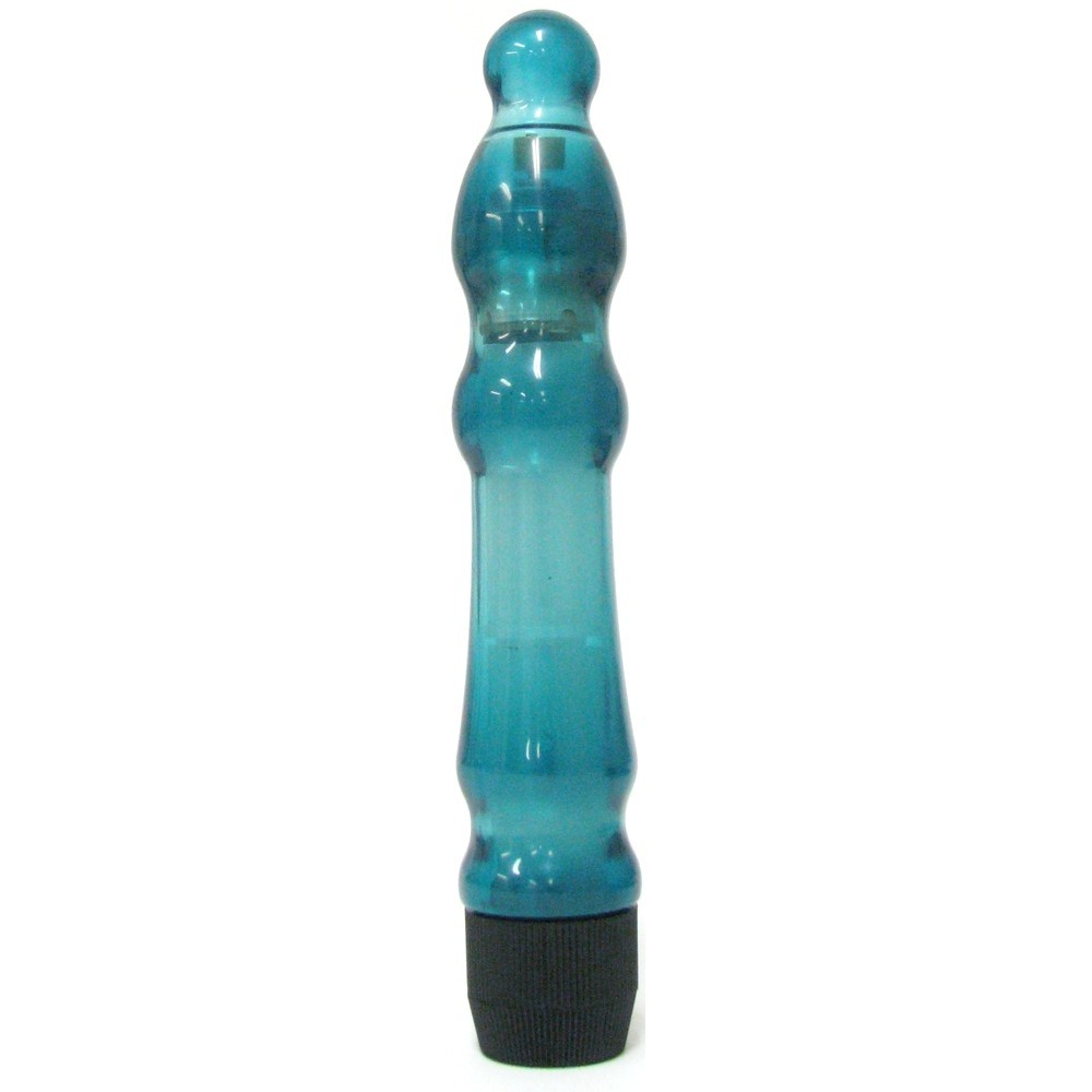 Vibrator Turbo Glider Waterproof Clitoral Anal G-spot Vibe Blue