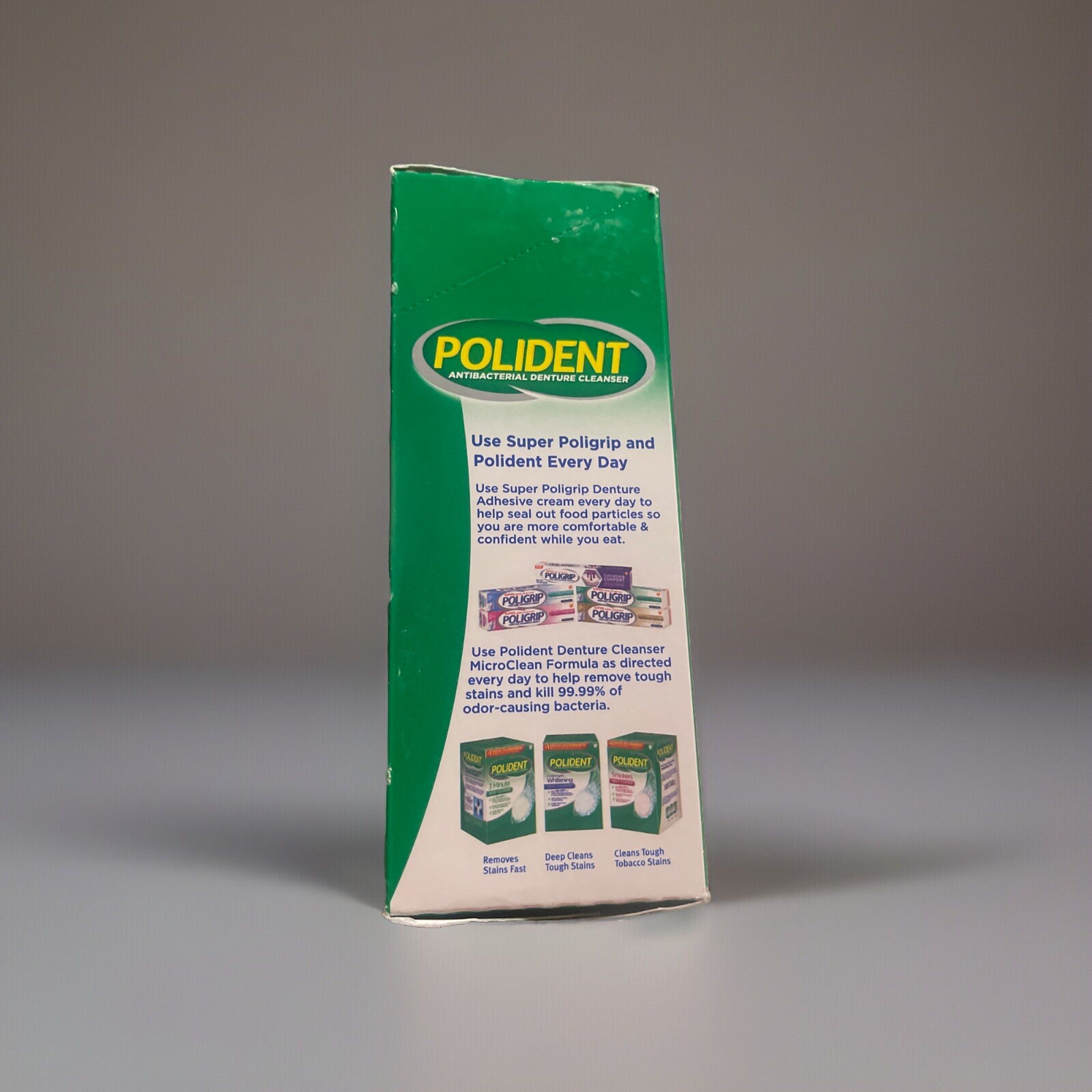 Polident 3 Minute Denture Cleanser Tablets - 60 tablet Count