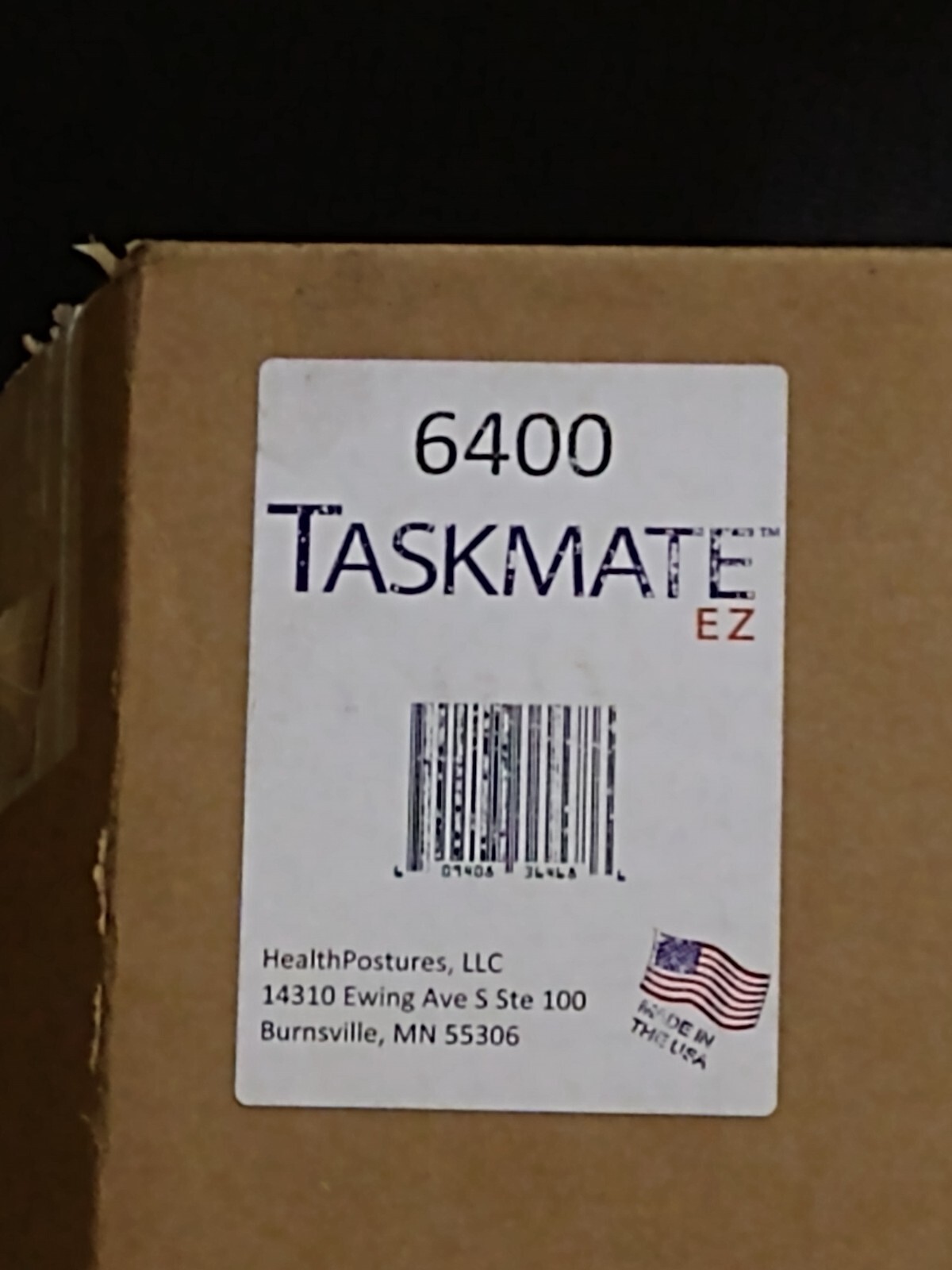 TaskMate EZ 6400 Sit-Stand Workstation Steel Frame Mountable Adjustable Tilt