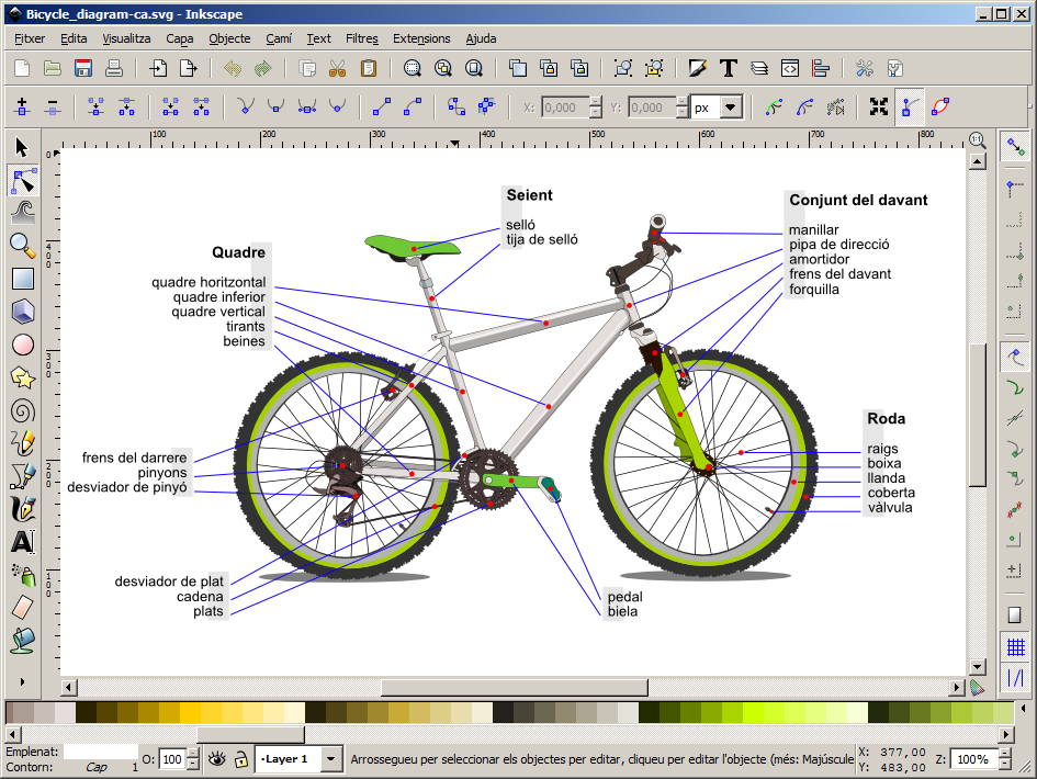 Inkscape Pro Illustrator - Vector Graphic Design Software for Windows on CD-ROM
