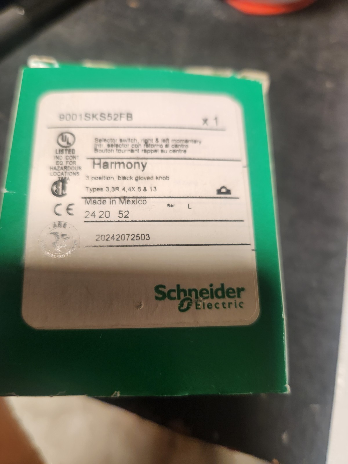 Schneidet 900SKS52FB SWITCH LEVER