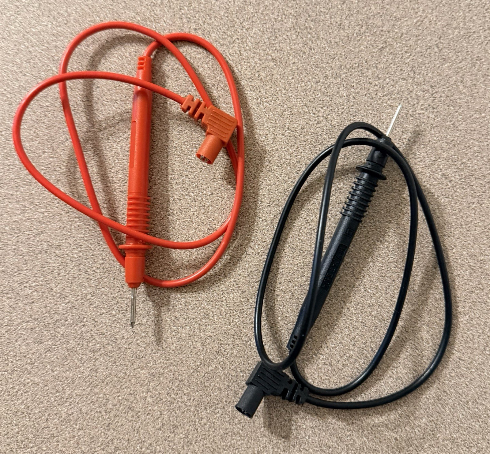 Universal Multimeter Test Leads Probes - 1000V 10A CAT II - Red & Black Pair