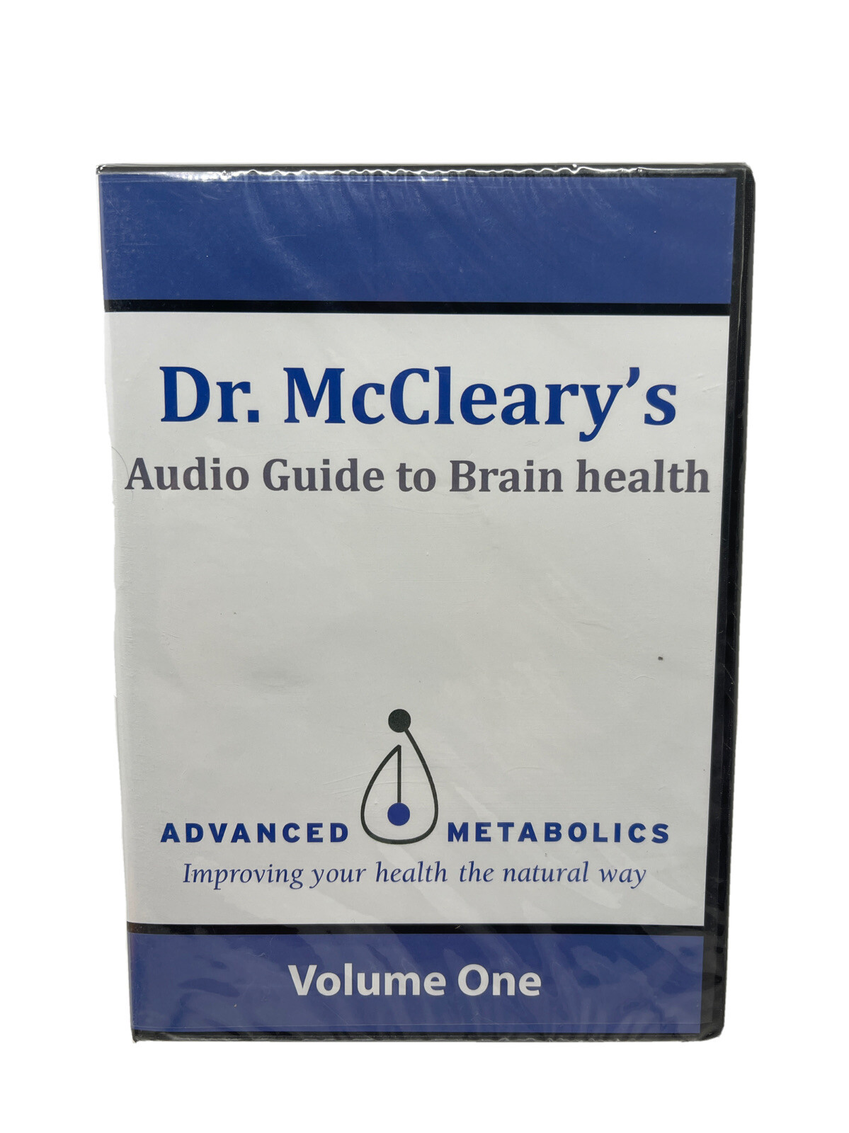 Dr. McCleary's Audio Guide To Brain Health Volume 1 (CD, 2-Disc Set) New Sealed