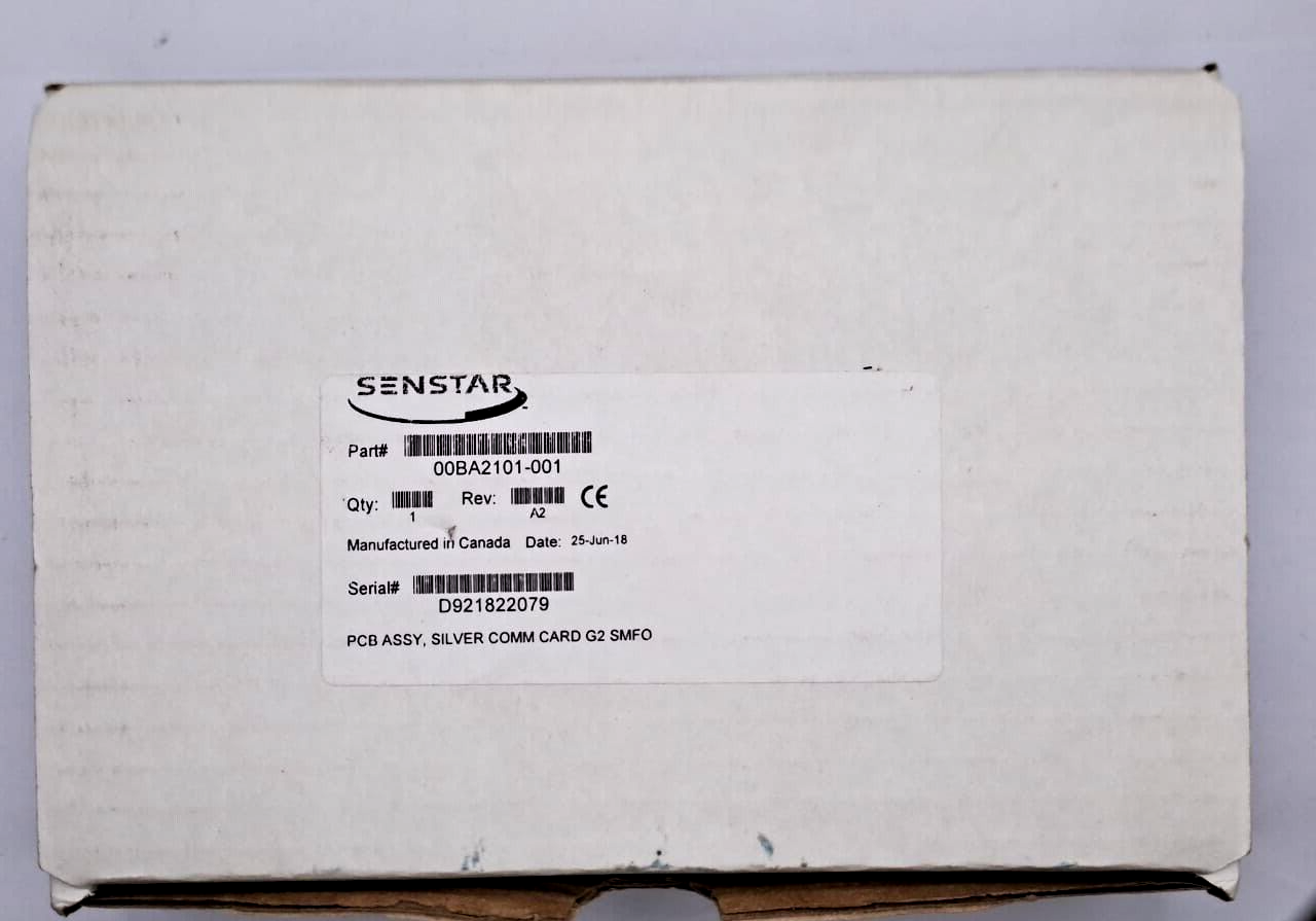 SENSTAR 00BA2101-001 PCB ASSEMBLY , SILVER COMM CARD G2 SMFO