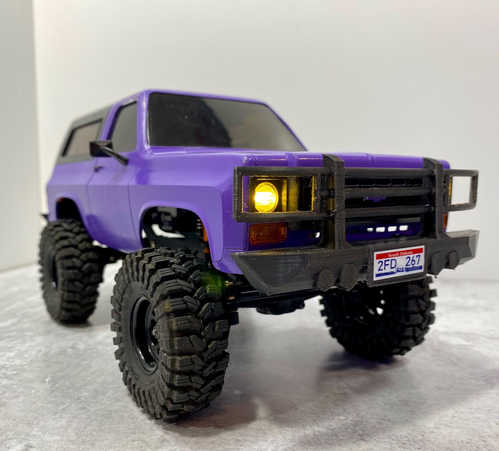 Front Bumper For FMS 1:24 FCX24 K5 RC Crawler Car Vehicle Upgrades Part New