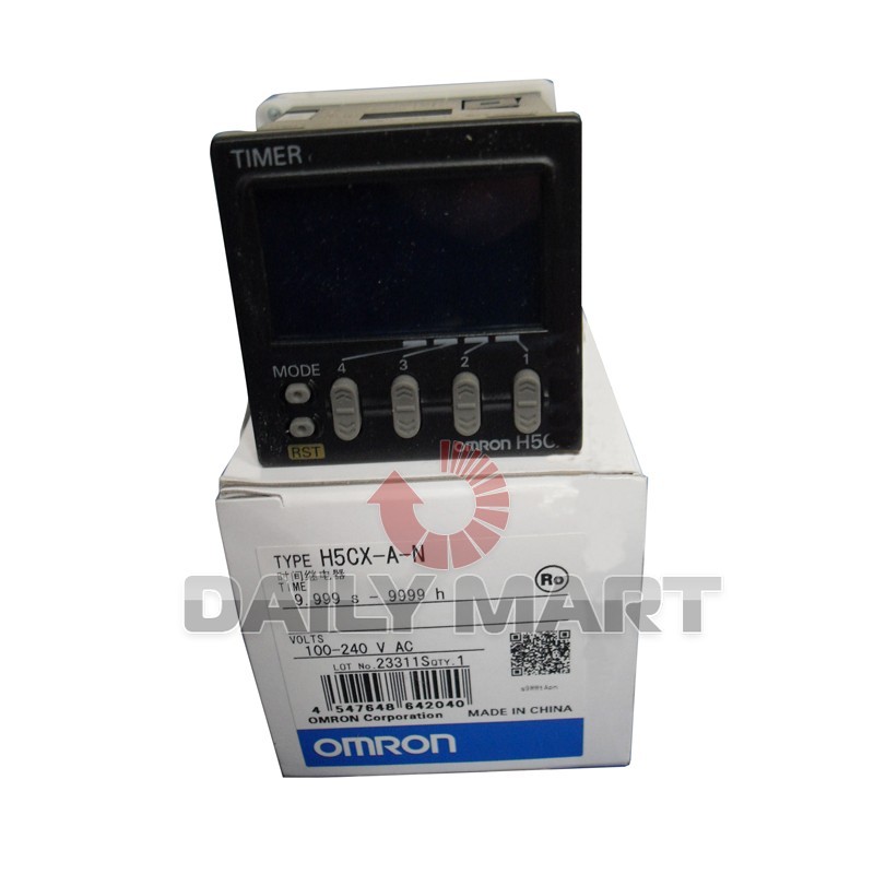 OMRON H5CX-A-N H5CXAN 100-240VAC Timer Original New in Box NIB Free Ship