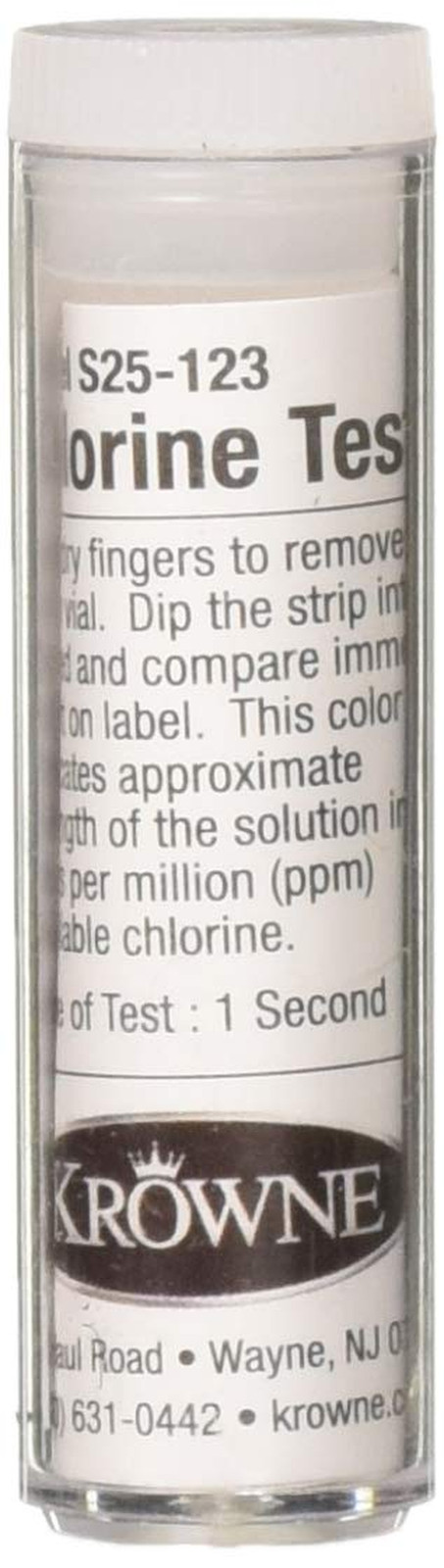 25-123 Chlorine Test Strips (100 Piece)