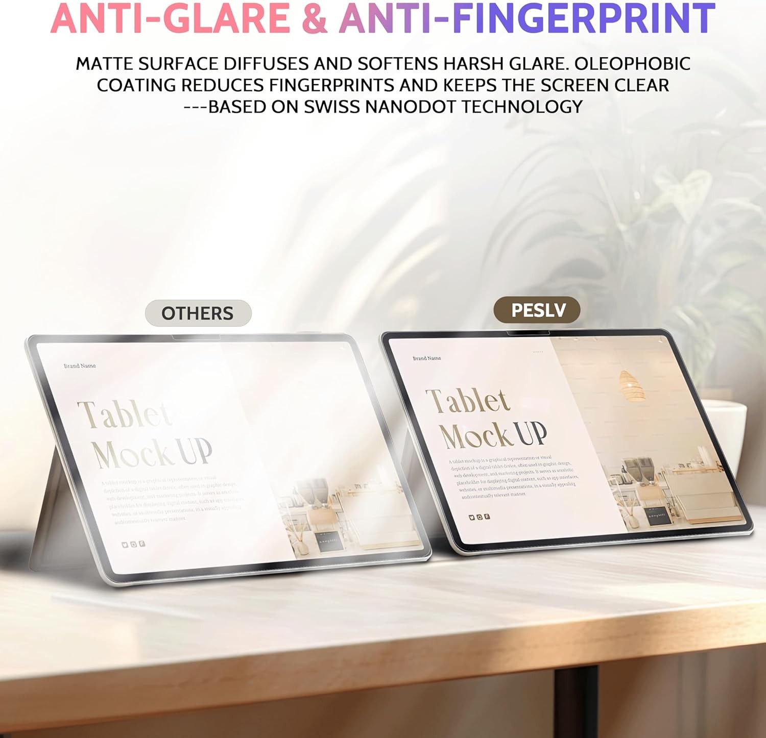 2 Pack Like Paper Screen Protector for iPad Pro 13 Inch 7th transparent