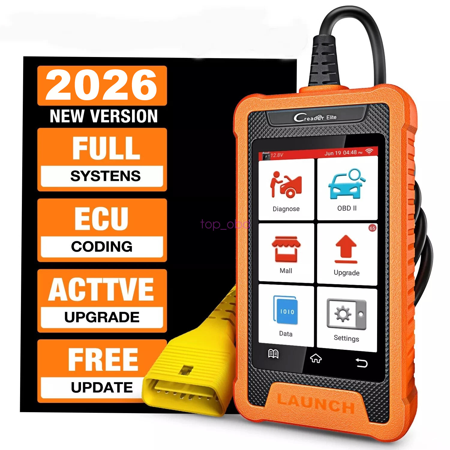 LAUNCH Creader Elite for Chrysler Dodge Bidirectional Car Diagnostic Scanner