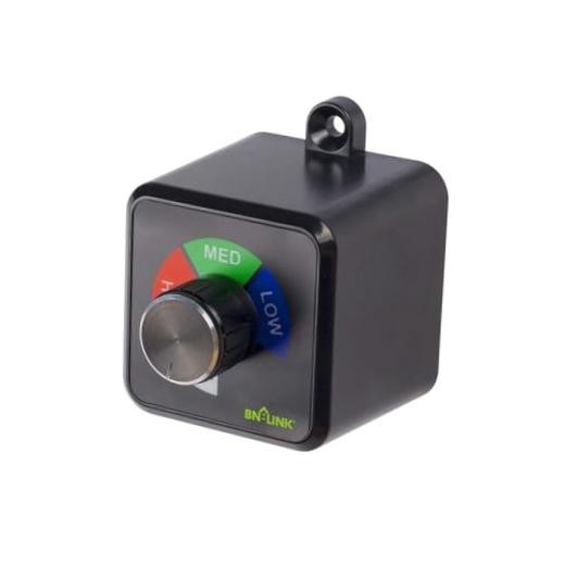 Variable Fan Speed Controller, Plug-in Electric 3 Speed Regulator Adjuster