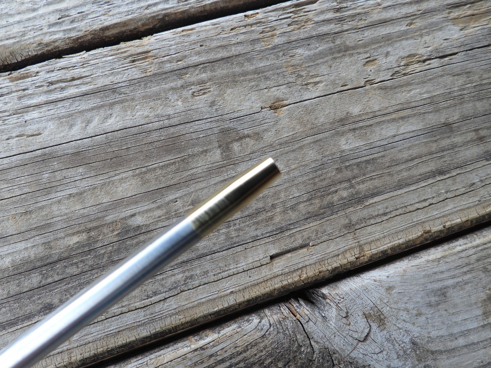 Custom 5/16 X 12" Pistol Ramrod Solid Aluminum With Brass Threaded Ends