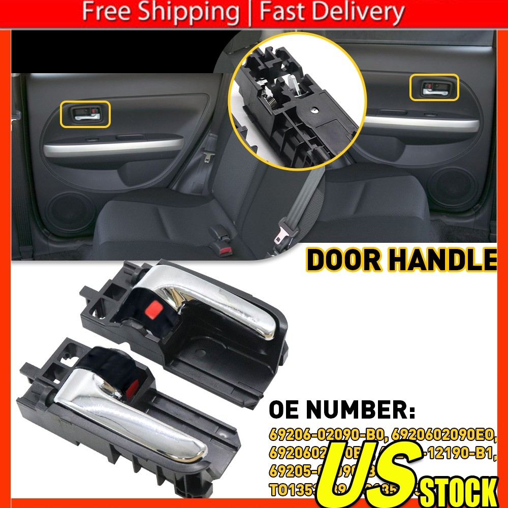 Inside Door Handle For Toyota Corolla Matrix 2003-2008 2005-2012 Tacoma 2PCS