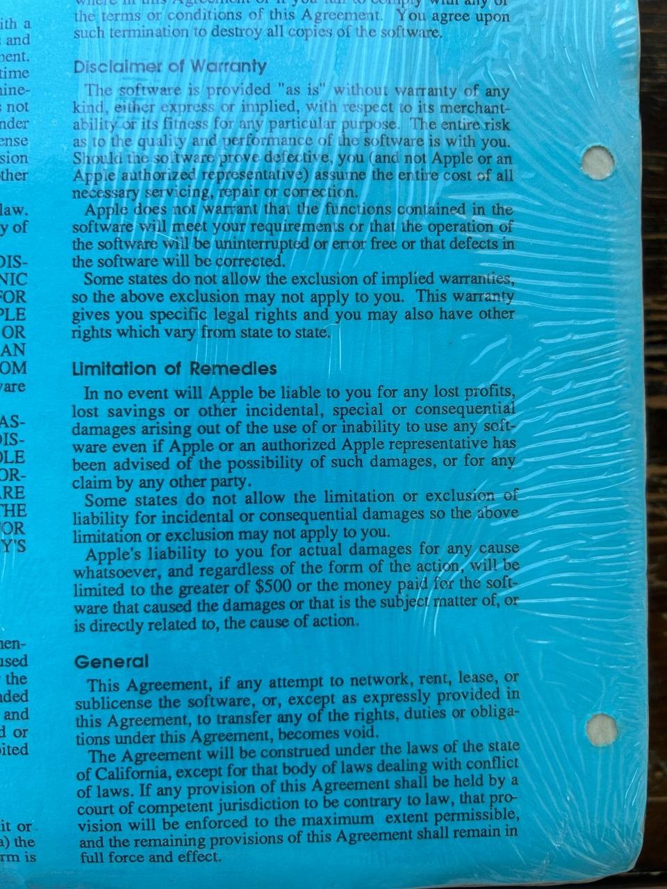 Apple MPW Programmer’s Workshop Reference v1.0 APDA Manual w/ Disk