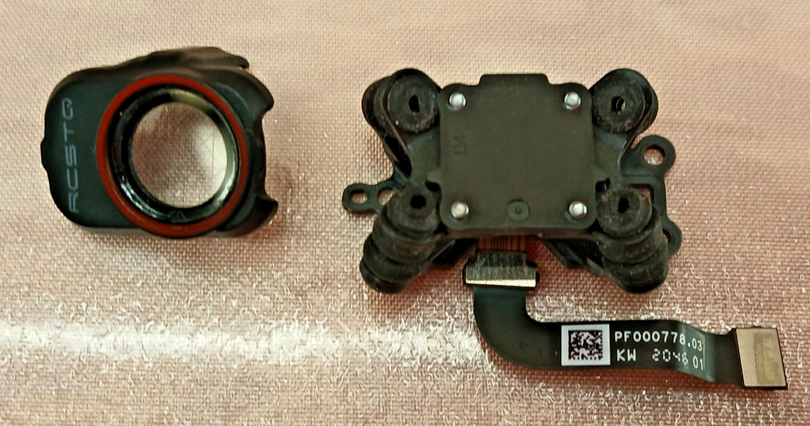 DJI FPV Drone IMU Module PF000778.03 & RCSTO Lens Cover – For Parts
