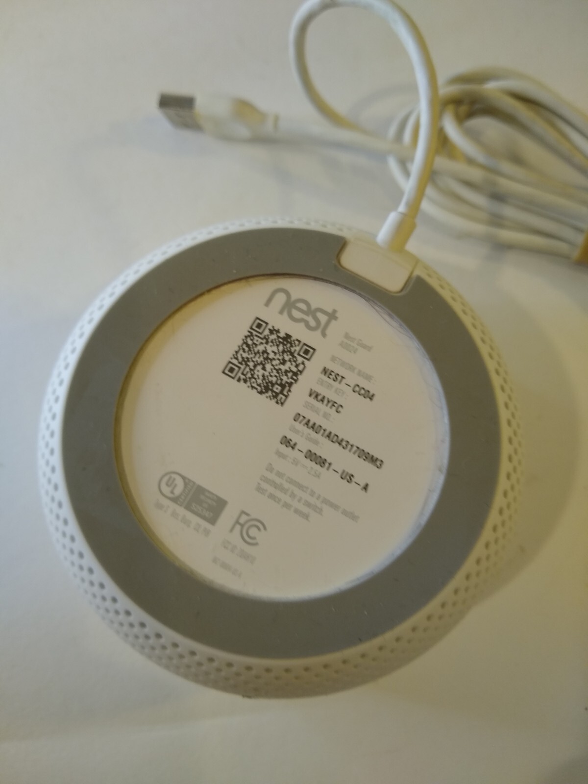 Google Nest Secure Alarm System A0024 Base Guard ONLY