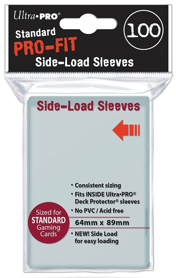 UPI84649 Ultra Pro Pro-Fit Standard Side Load Deck Protectors (100)