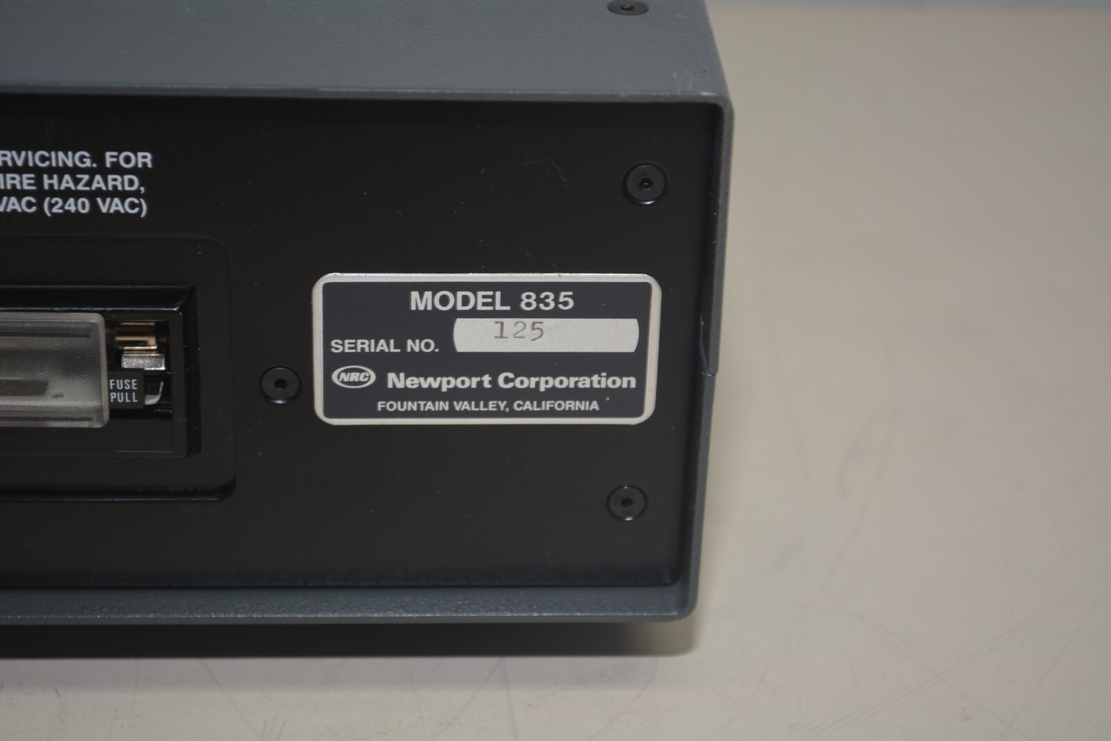 Newport SuperCavity SR-D Controller #W3375