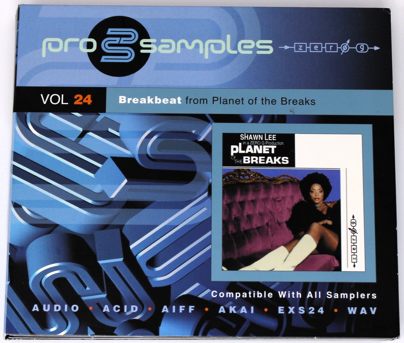 Zero-G Pro Samples 24 Breakbeat Sample Library/Sound Library/Sampling Double CD