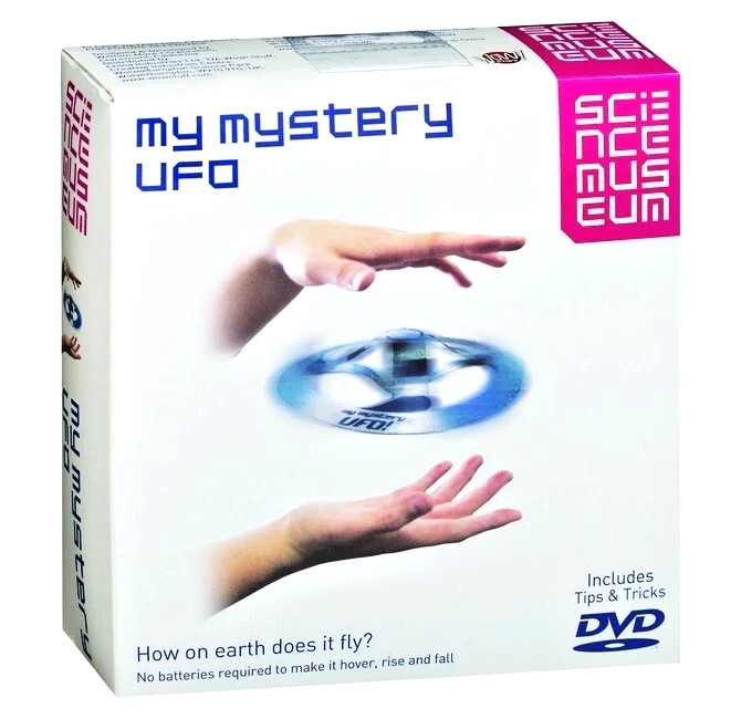 My Mystery UFO Mid Air Floating with DVD Science Museum NEW