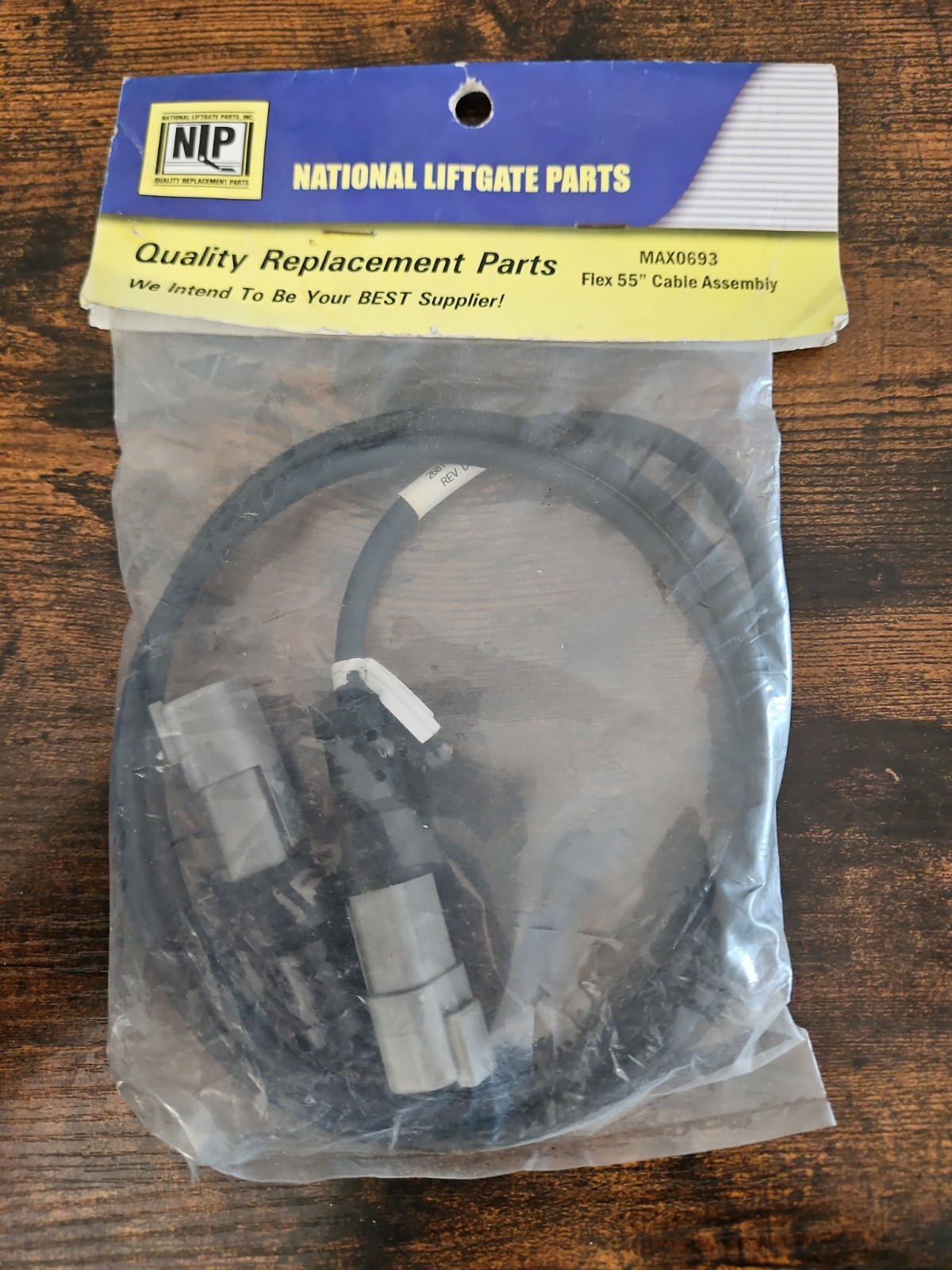 MAX0693 Flex LIFTGATE CABLE 55" Cable Assembly - NEW - OEM - FAST SHIPPING