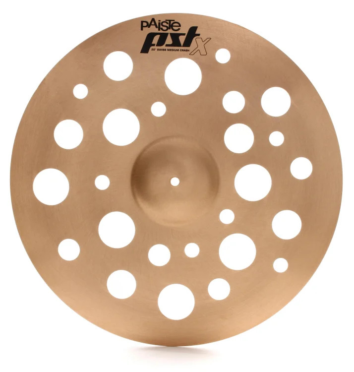 Paiste 20" PST X Swiss Medium Crash Cymbal