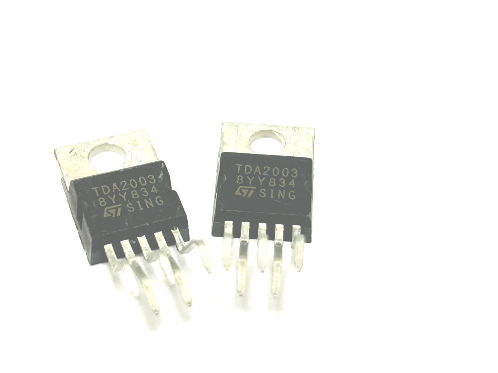 LOT OF 5 TDA2003 ZIP-5 10W CAR RADIO AUDIO AMPLIFIER IC  FREE US Shipping