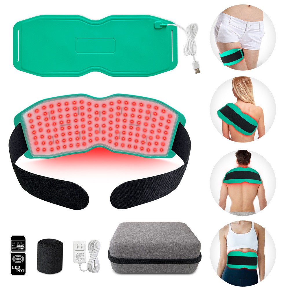 Infrared Light Therapy Body Wrap Belt 660nm 850nm 940nm for Waist,Back,Legs Pain