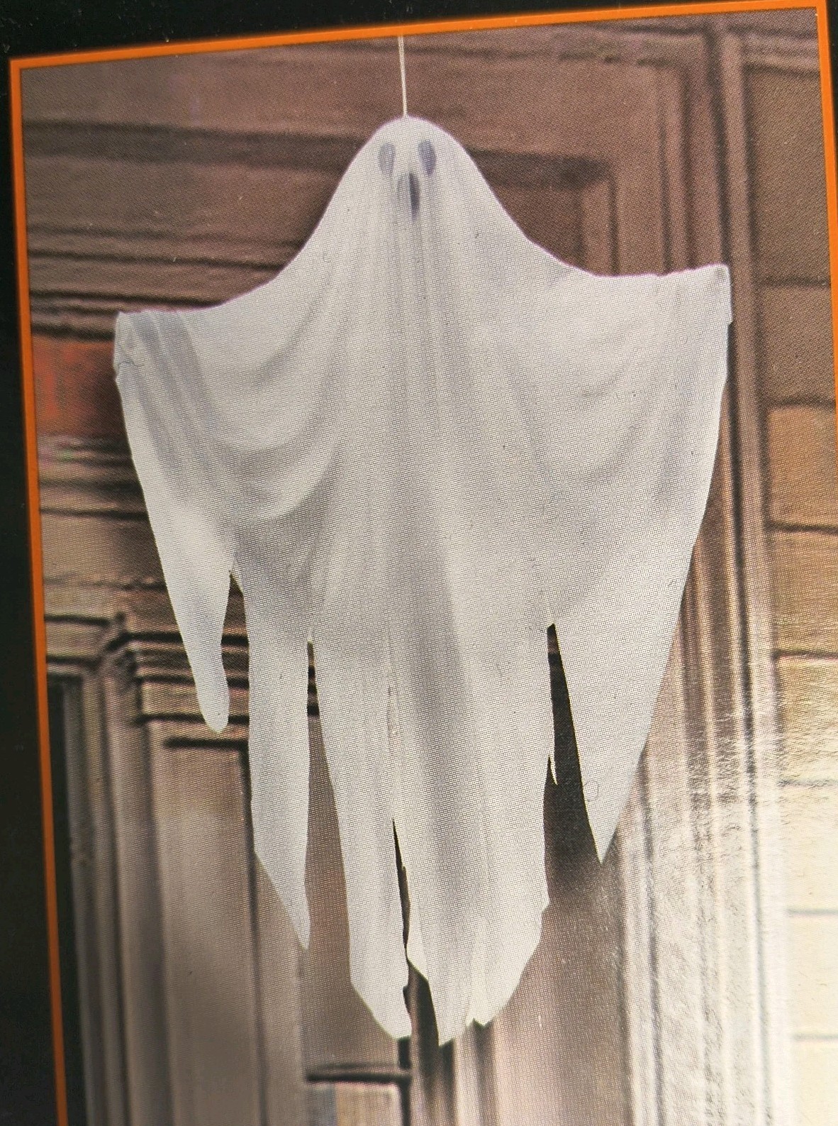 2 Packs - Hanging Ghost Halloween Decor Posable 3 Feet Tall White Spooky Prop