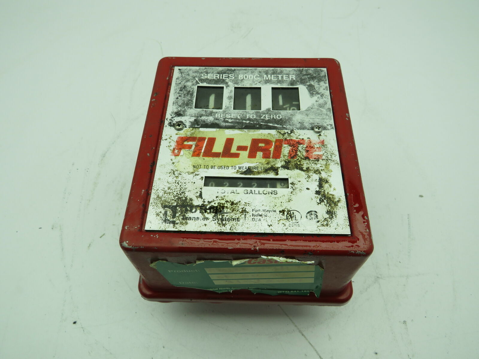 Tuthill Transfer Systems 800C Series Meter