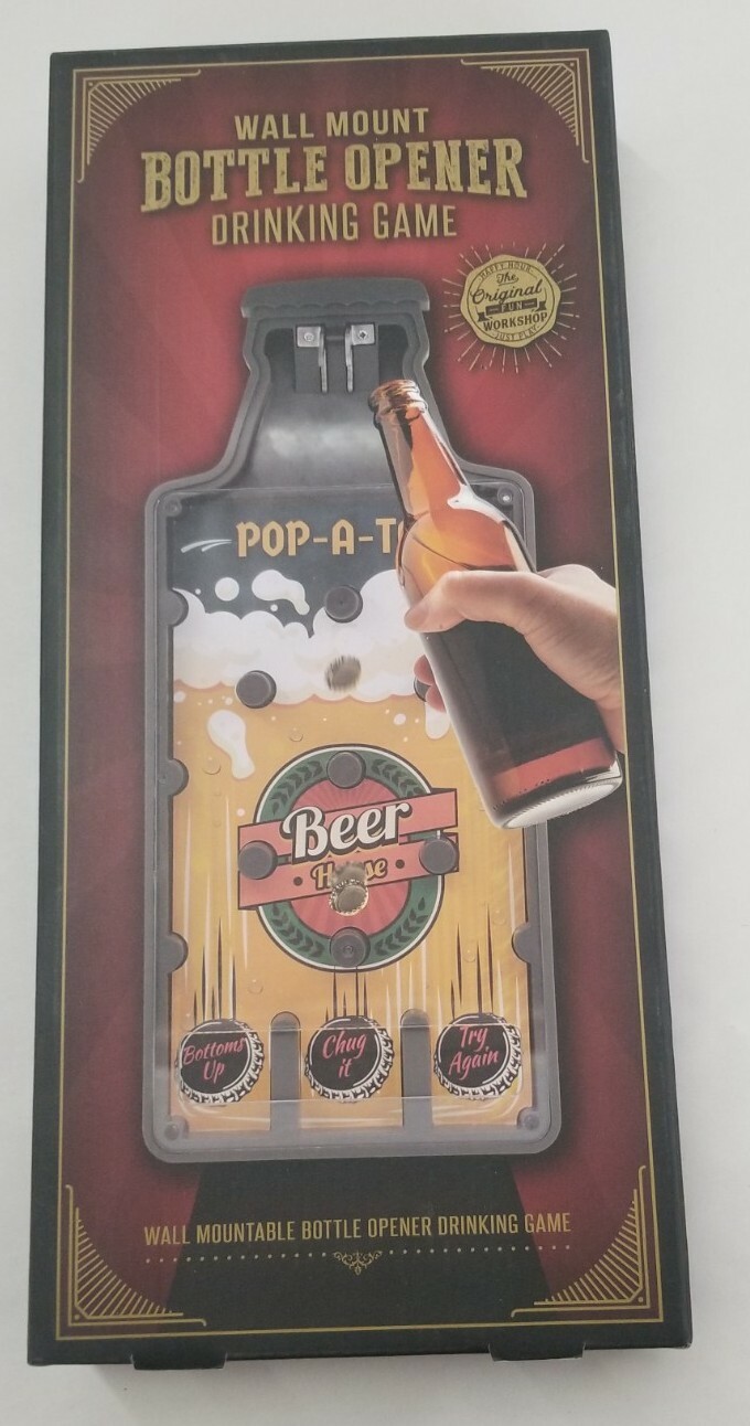 Wall Mount Bottle Opener Drinking Game By Samsonico