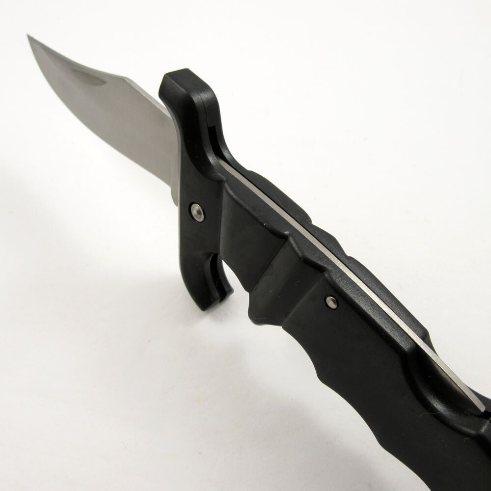 NEW! 5.25" Black Marine Defender Folding Knife